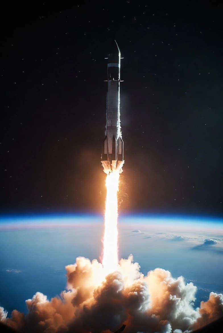 Vista del espacio exterior